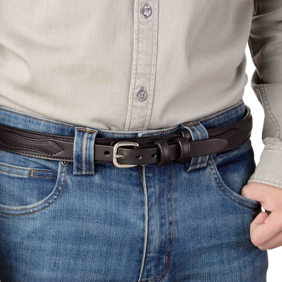 Premium Bullhide Leather Belt for Men - 1.25
