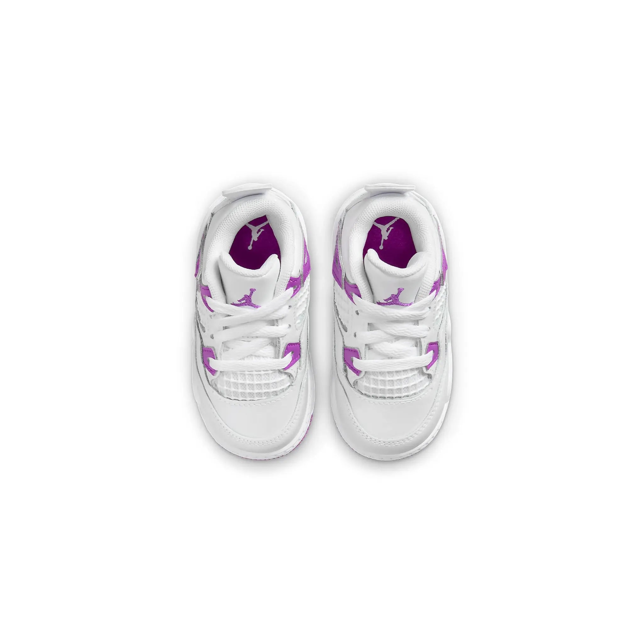 Air Jordan 4 Retro Hyper Violet (TD) Basketball Shoes for Men - Stylish Sneakers for Casual Wear, Street Fashion & Sports Performance