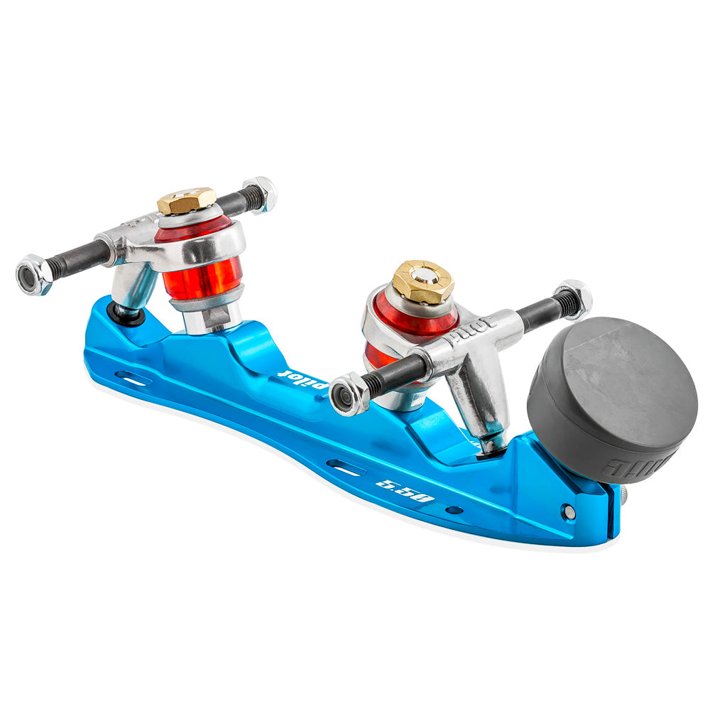 Pilot Falcon Roller Skate Plate - Premium Aluminum Roller Skate Plates for Artistic & Jam Skating - Perfect for Indoor Rinks & Roller Derby