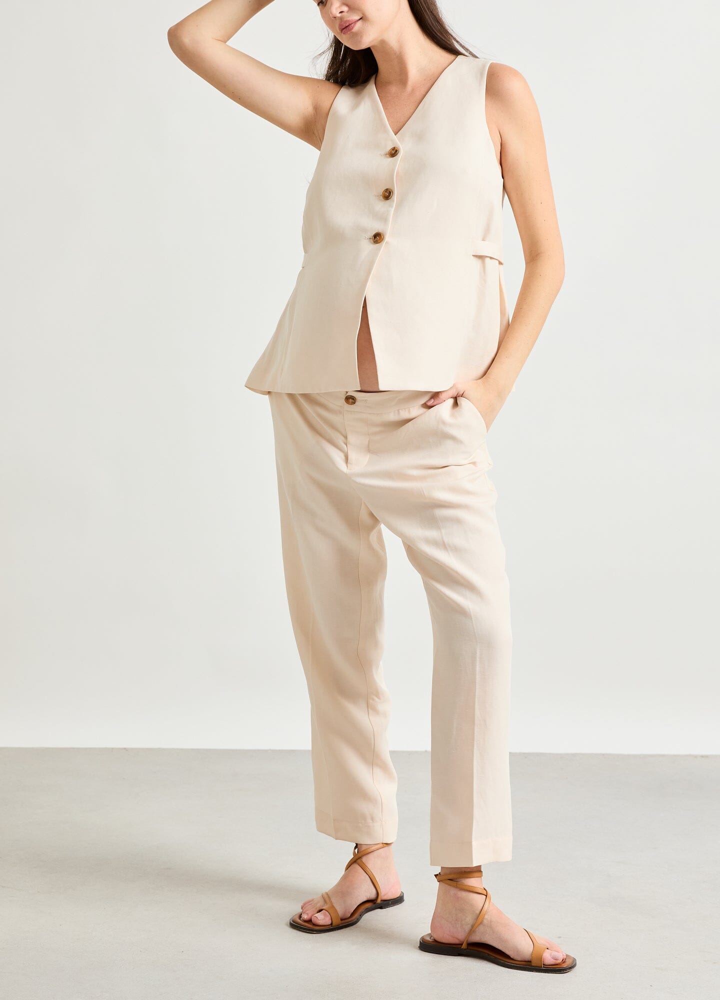The Ezra Pant - Stylish & Comfortable Women's Pants for Work, Travel & Everyday Wear | Perfect for Office, Casual Outings & Lounge