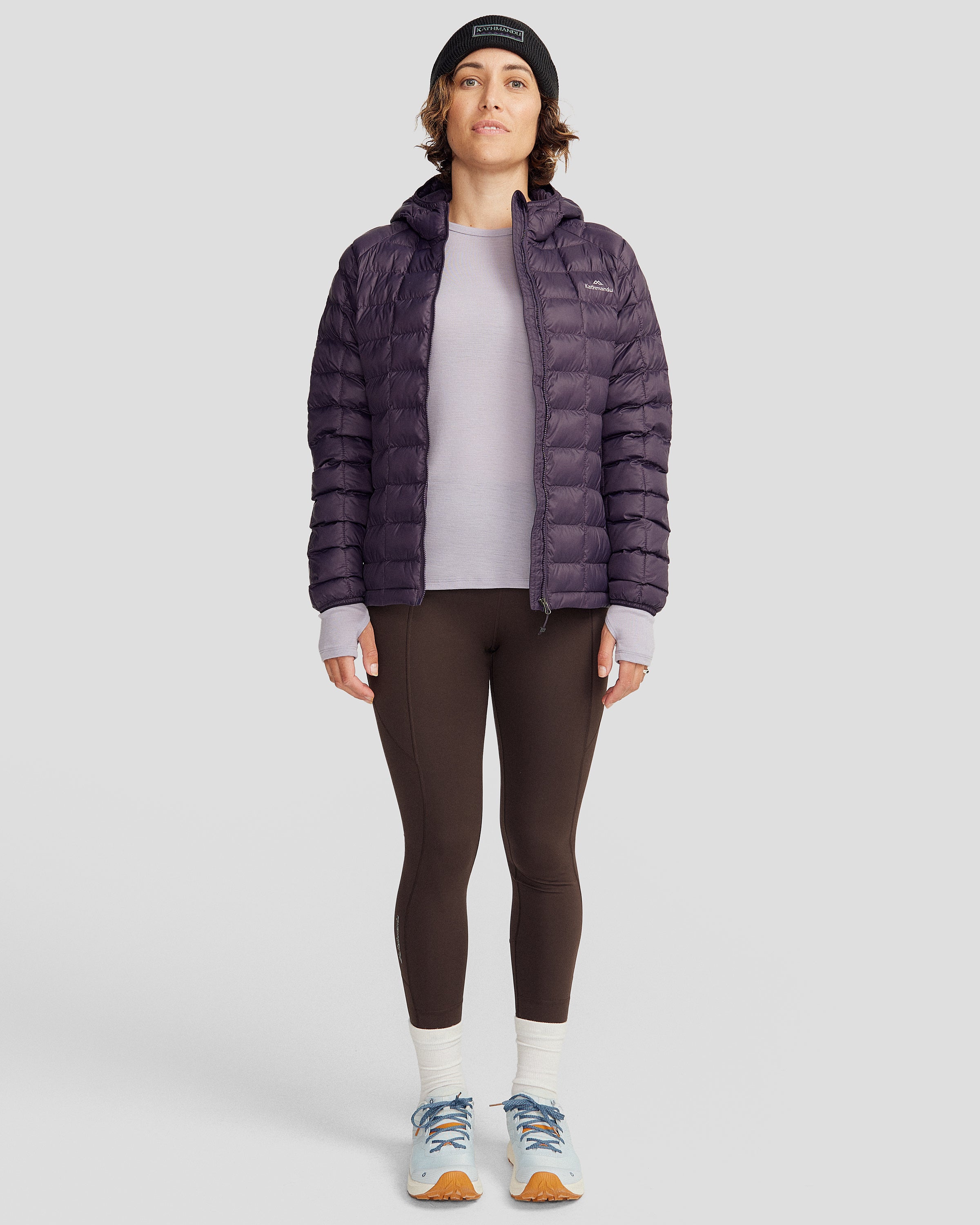 Women's Heli Insulated Hooded Jacket - Waterproof Winter Coat for Hiking, Skiing & Outdoor Activities | Warm Windproof Puffer Jacket with Fleece Lining