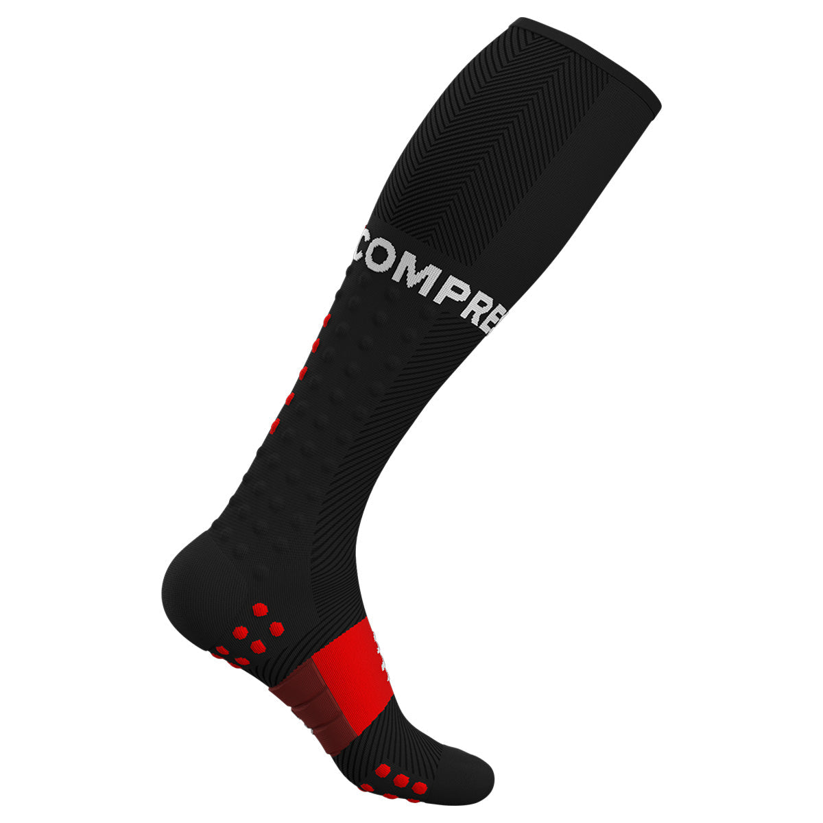 Compressport Full Run Socks - Performance Running Socks for Men & Women - Breathable & Supportive Athletic Socks for Marathon, Training & Sports - Ideal for Runners, Athletes & Fitness Enthusiasts