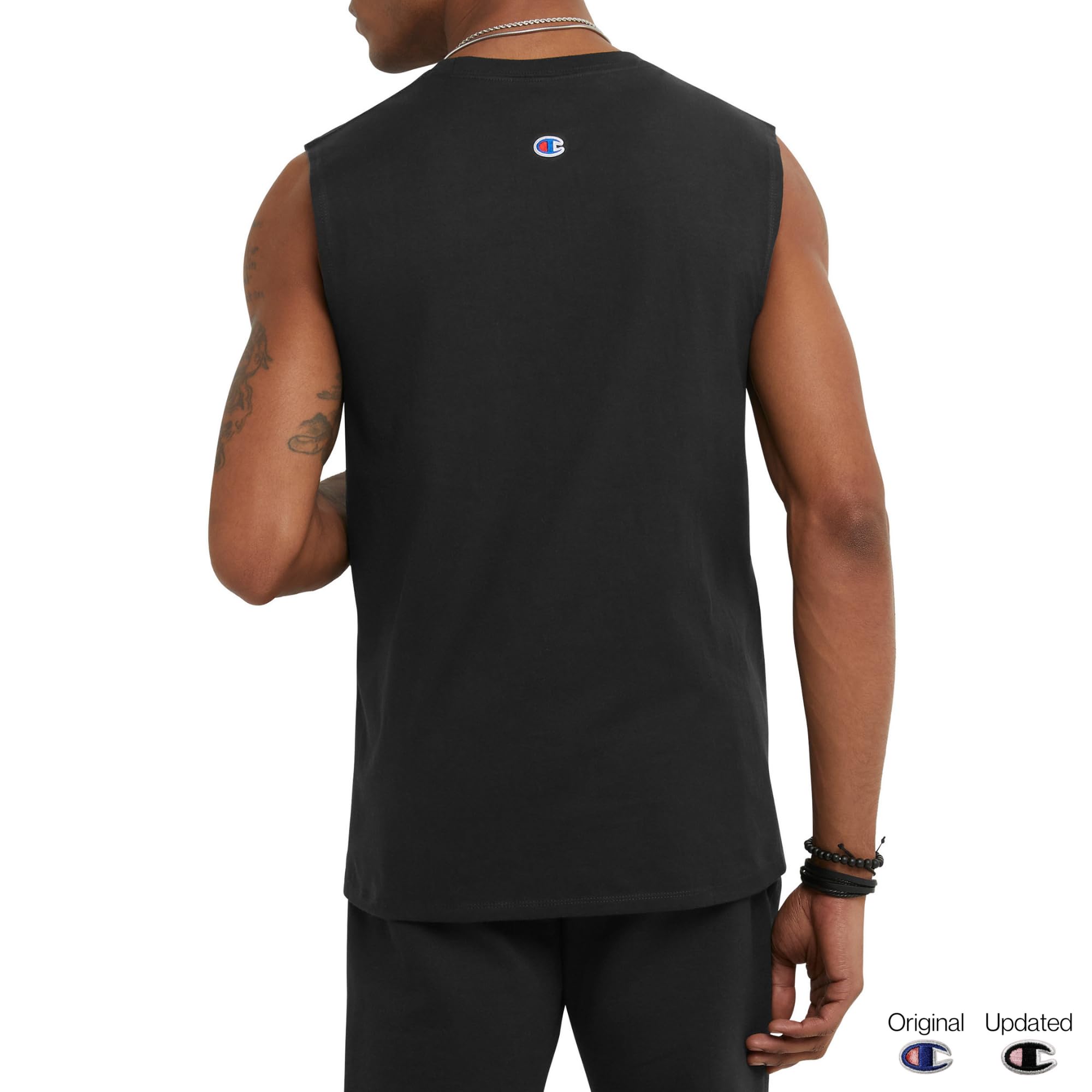 Champion Men's Big and Tall Sleeveless Tank Top - Comfortable Athletic Shirts for Gym, Workout & Casual Wear