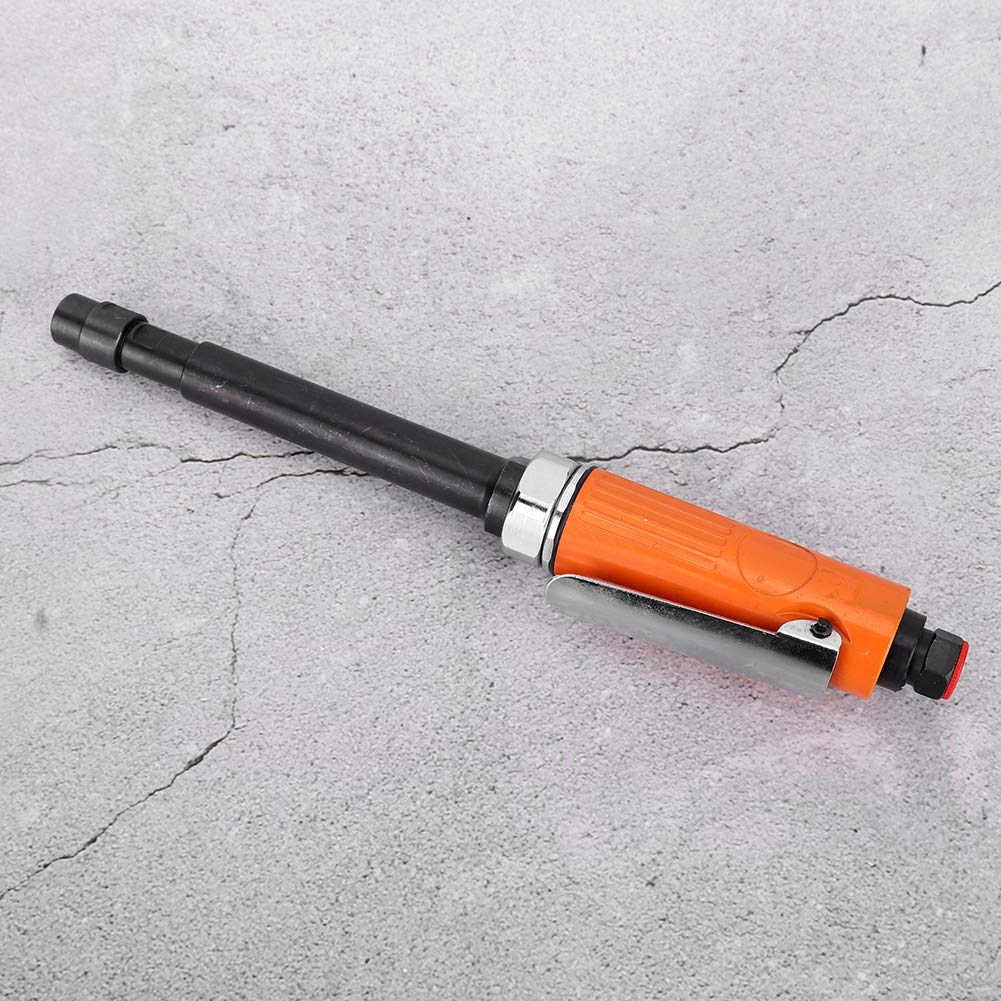 Pneumatic Grinder with Straight Shank - Extended Length Power Hand Tool for Grinding and Polishing | Ideal for Metalworking, Woodworking & DIY Projects