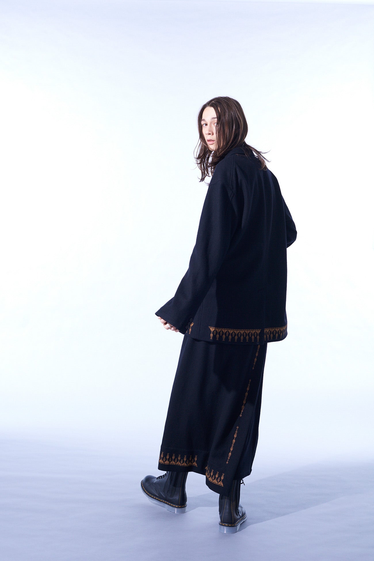 Ethnic Embroidered Jacket for Women - Soft Compressed Jersey Fabric - Stylish Outerwear for Casual Wear, Festivals & Travel