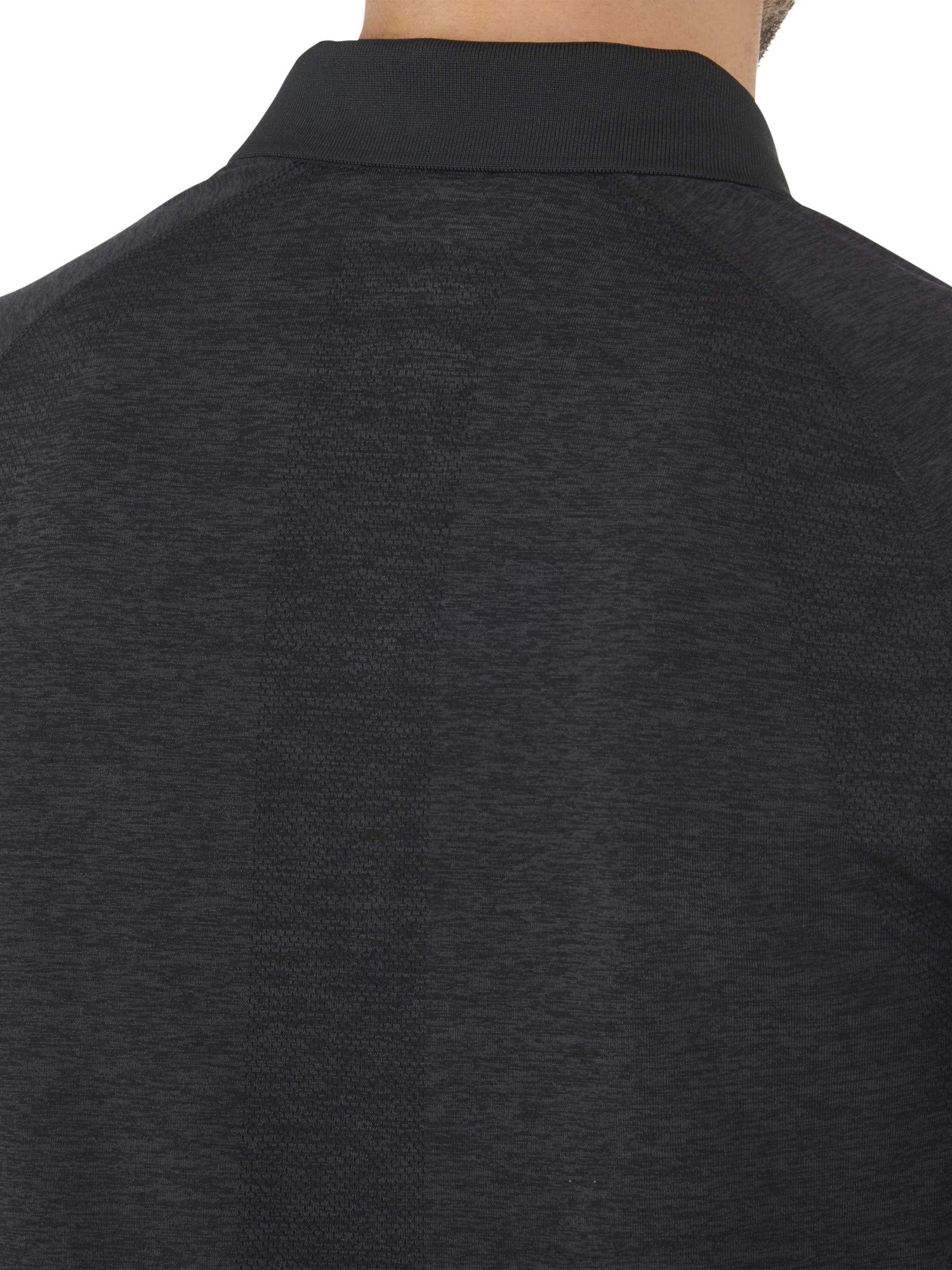 Breathable Moisture-Wicking Men's Short-Sleeve Performance Polo Shirt - Seamless Activewear for Gym, Golf & Outdoor Sports