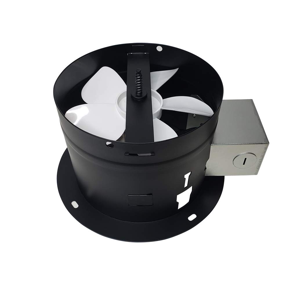 BV 90 CFM Wall Mounted Ventilation Exhaust Fan for Home - Ultra Quiet 4.0 Sones, Efficient Air Circulation for Rooms up to 85 sq ft | 6 Inch Diameter | Removes Heat, Odors, Smoke & Humidity | Perfect for Bathrooms, Kitchens, Laundry Rooms & Garages