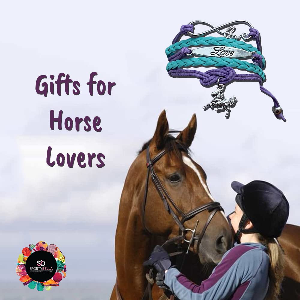 Elegant Horse Charm Bracelet for Women & Girls - Dainty Equestrian Jewelry Gift for Horse Lovers & Teens | Perfect for Riding Lessons, Barn Parties & Equestrian Events