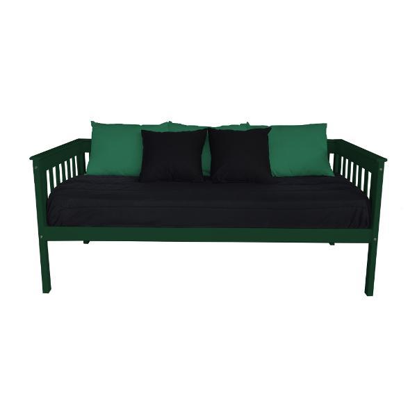 VersaLoft Mission Daybed - Solid Wood Modern Sofa Bed with Storage for Living Room, Guest Room & Small Spaces | Perfect for Lounging, Sleeping & Extra Seating