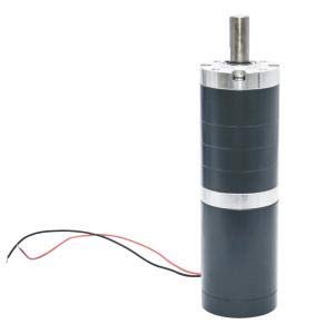 12V DC Planetary Gear Motor 50 RPM, 50mm Diameter with 12mm Output Shaft & Metal Gearbox - High Torque Low Speed Motor for Robotics, DIY Projects, and Automation Systems