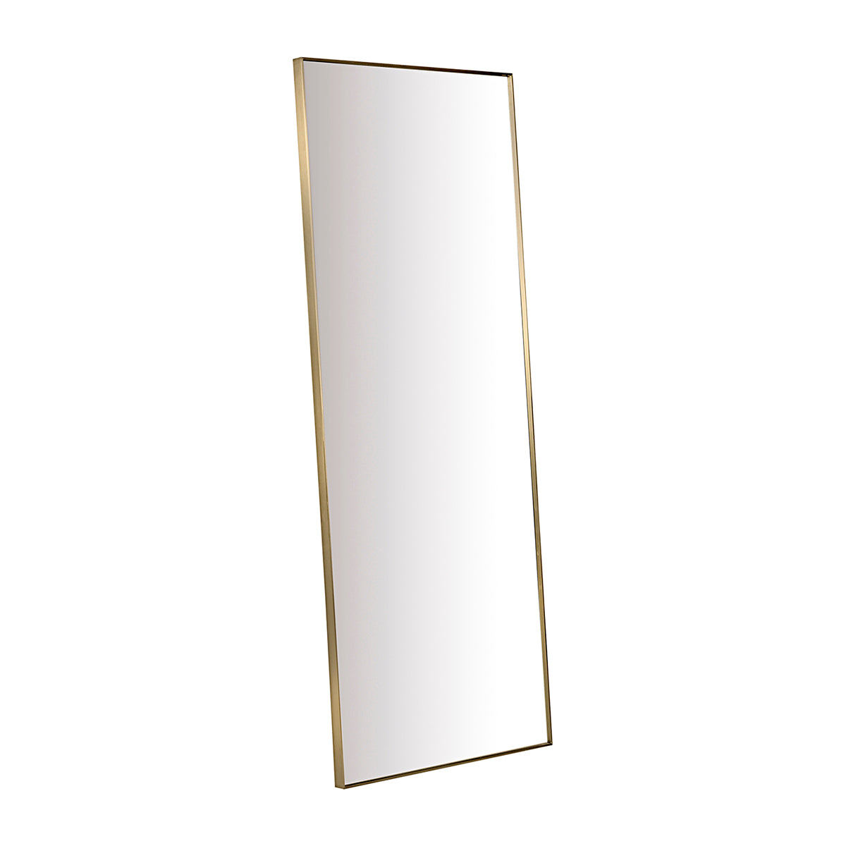Full-Length Floor Mirror with Elegant Frame - Modern Standing Mirror for Bedroom, Living Room & Dressing Room - Perfect for Home Decor & Selfie Background