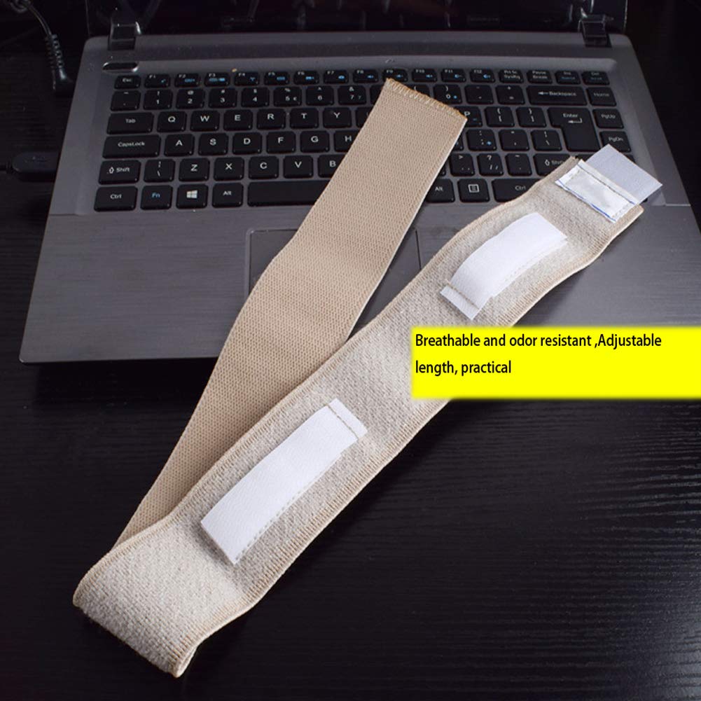 **Catheter Leg Band Holder - Anti-Slip Catheter Strap, Urinary Catheter Fixation Tape, Leg Wrap for Tube & Bag - Ideal for Incontinence Care & Post-Surgery Support (Beige)**