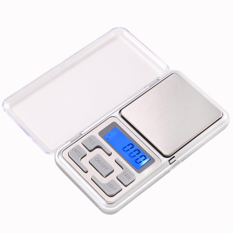 Precision Mini Pocket Scale 0.01g Accuracy - Portable Digital Gram Scale for Jewelry, Gold, Herbs & Cooking - Perfect for Home, Kitchen & Travel Use