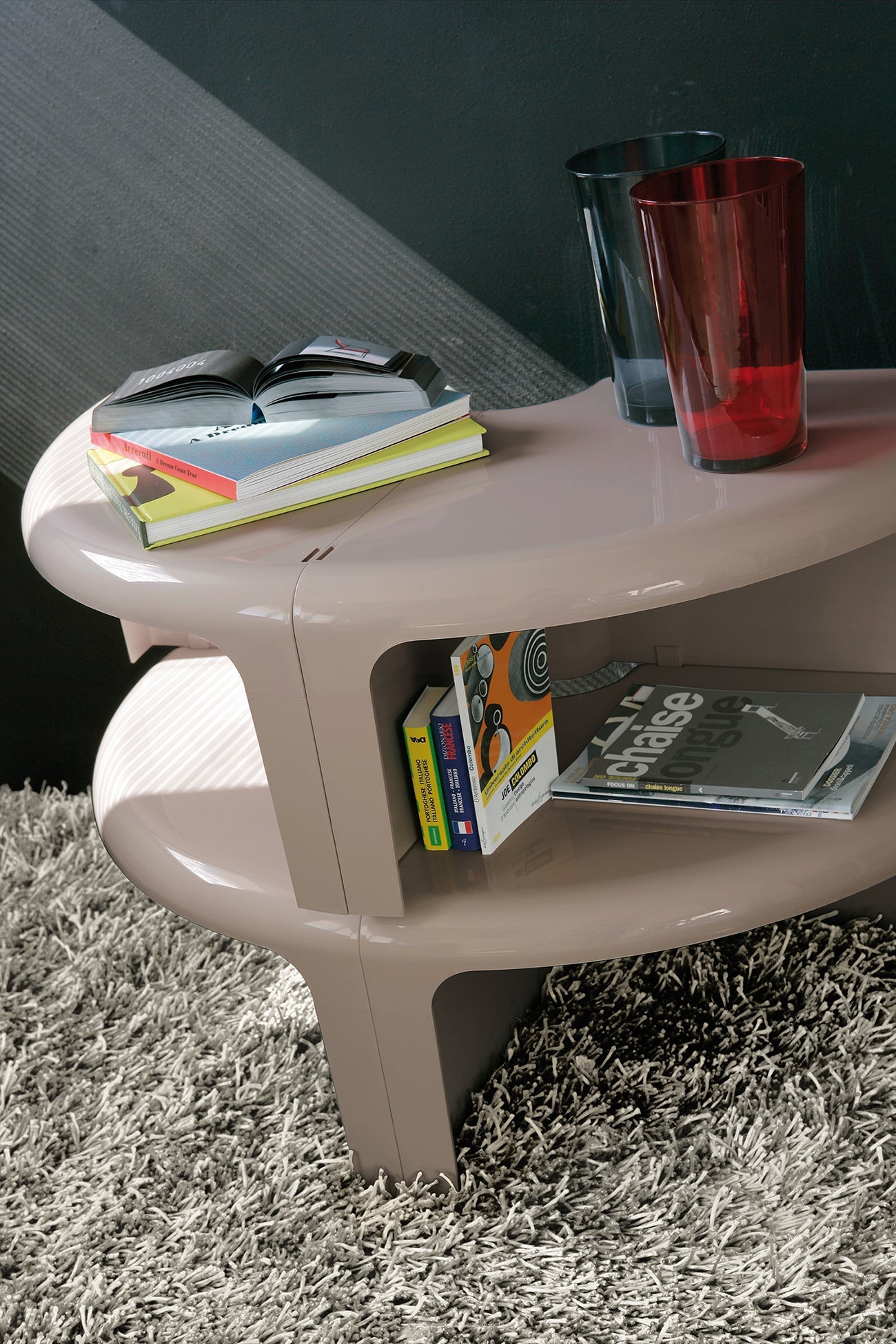 B Line 4/4 Modular Coffee Table & Bookcase - Stylish & Functional Living Room Furniture for Small Spaces