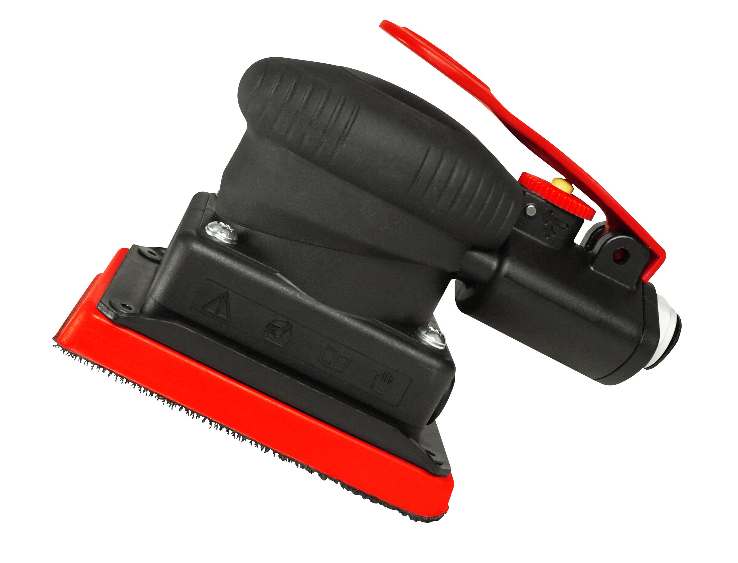 Astro Pneumatic Tool 314 ONYX Jitterbug Random Orbit Air Palm Sander - Lightweight & Powerful for Woodworking, Auto Body Sanding & DIY Projects