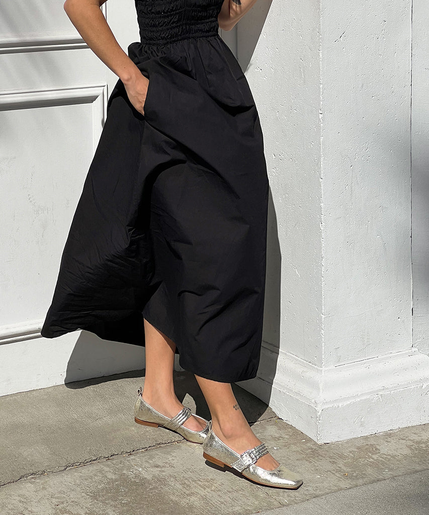 Arora Ballet Flats for Women - Platinum Distressed Leather Slip-On Shoes | Comfortable & Stylish for Work, Travel & Casual Outfits