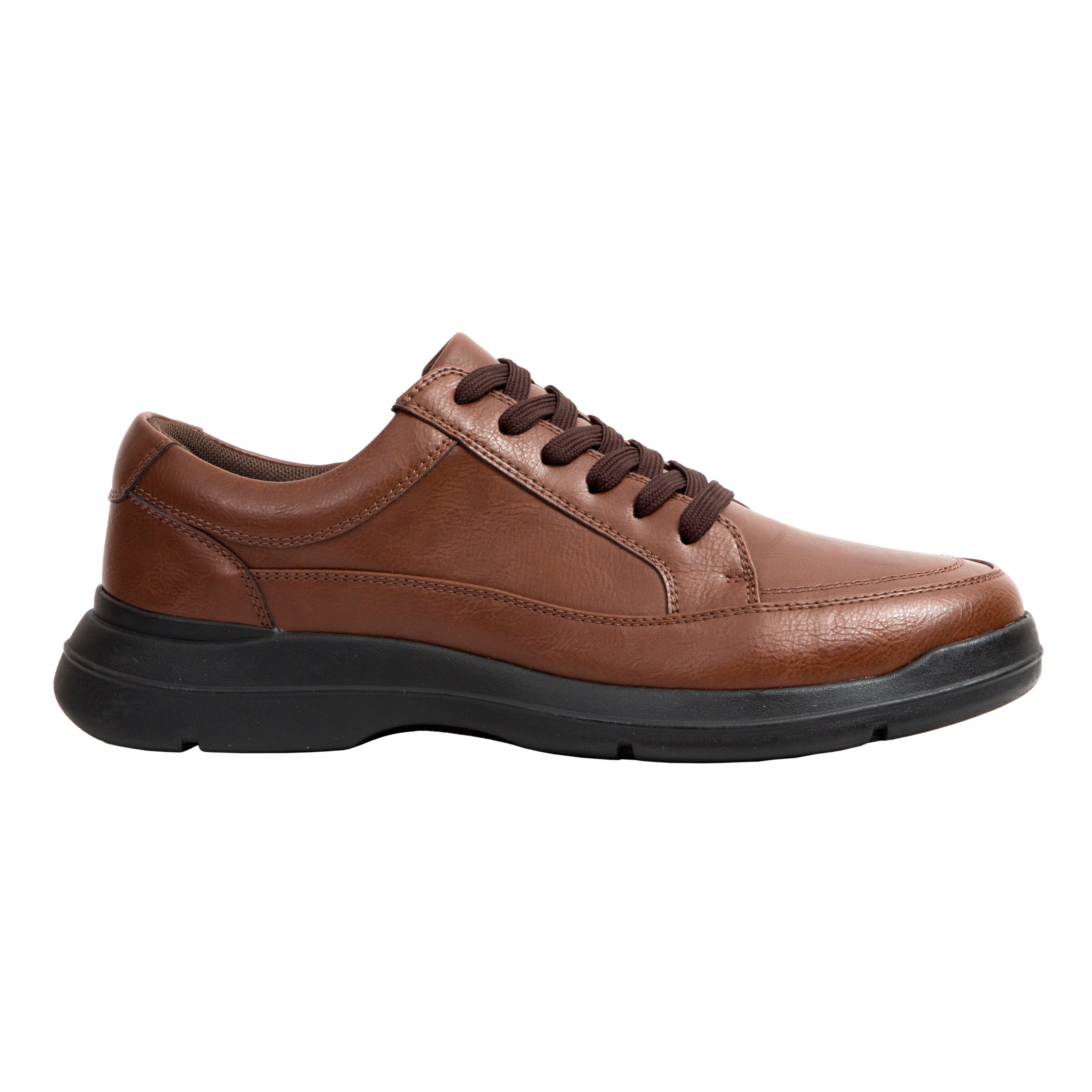 Premium Men's Durham Leather Boots in Dark Brown - Waterproof & Comfortable for Hiking, Work & Outdoor Activities