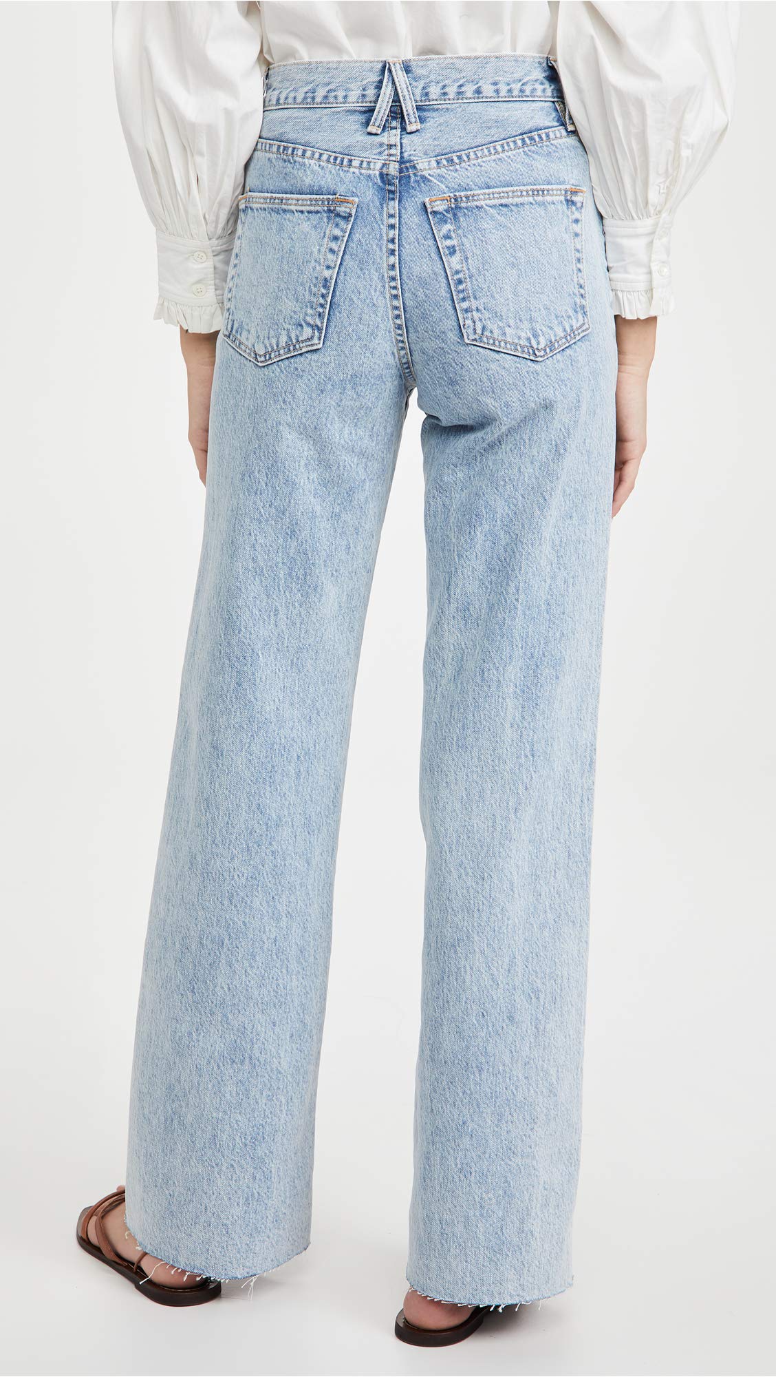 Women's Grace High Rise Wide Leg Jeans - Comfortable Stretch Denim Pants for Casual Wear & Office Outfits | Trendy Plus Size & Petite Options