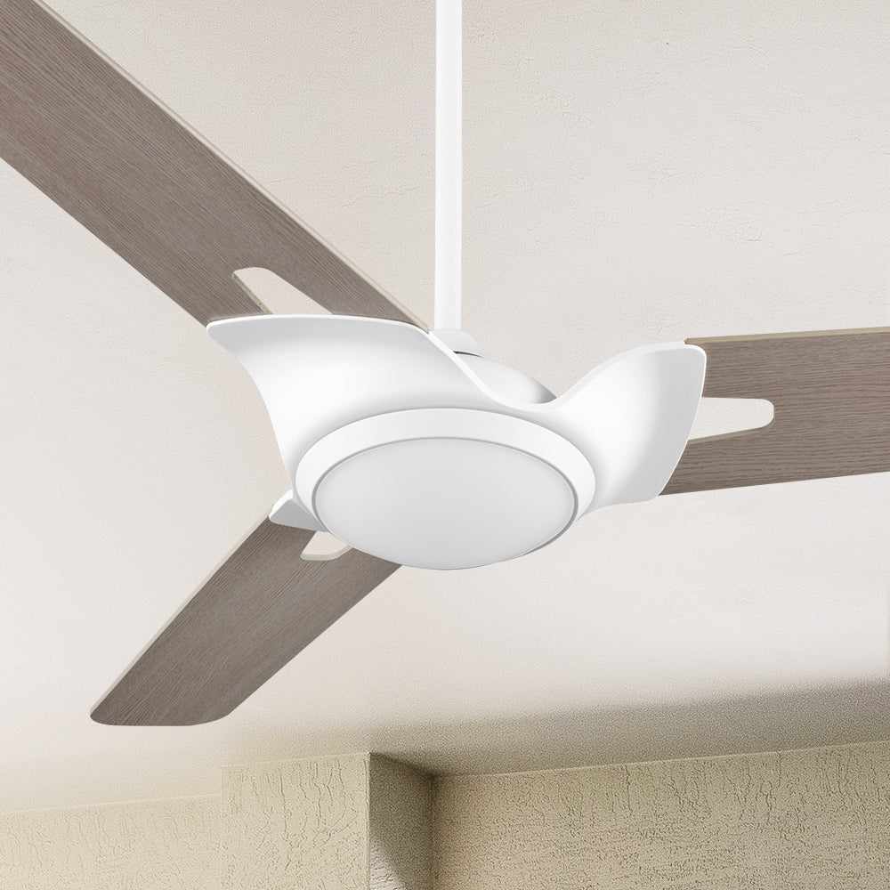 Innovator Smart Outdoor Ceiling Fan with Dimmable LED Light Remote 56