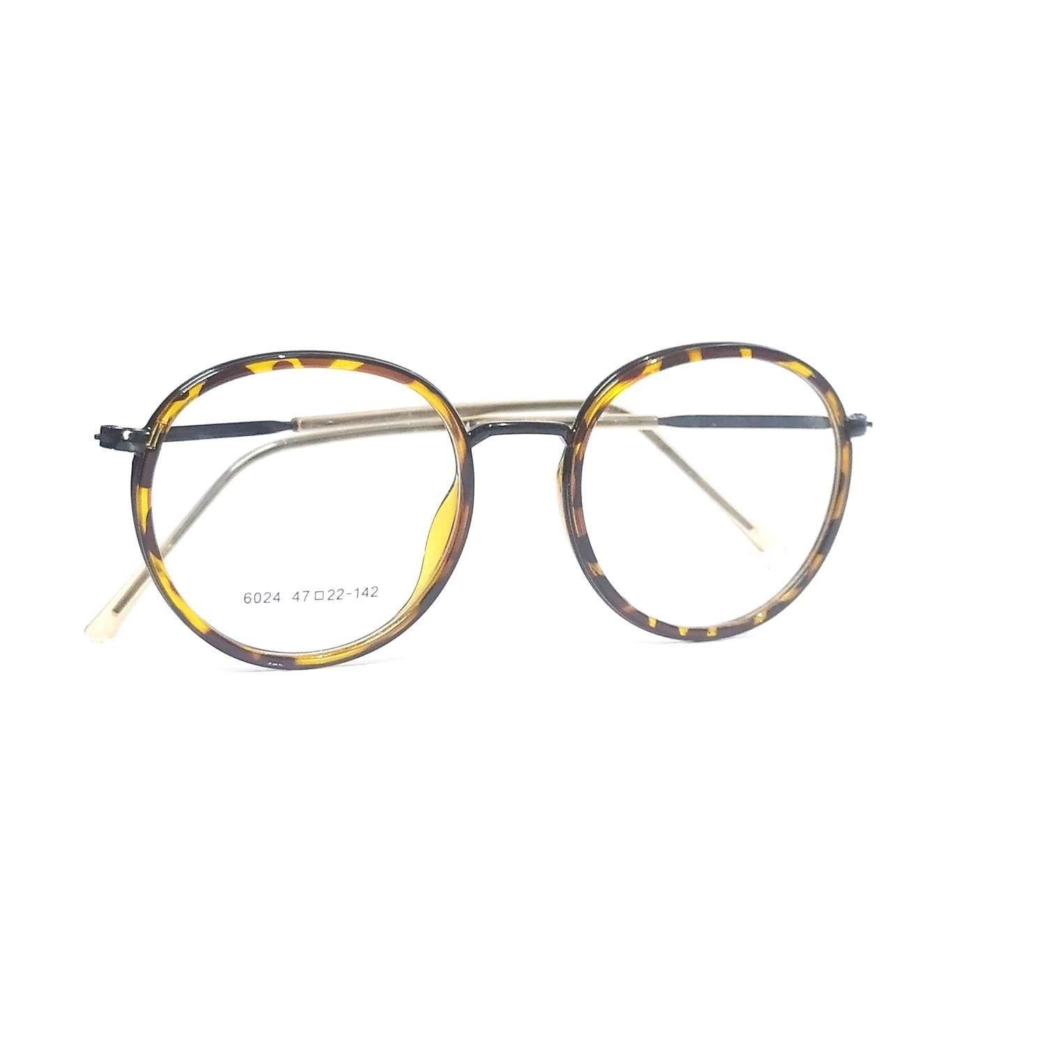 Stylish Round Single Vision Bifocal & Progressive Prescription Eyeglass Frames - Full Frame Eyewear for Reading, Computer Work & Daily Wear