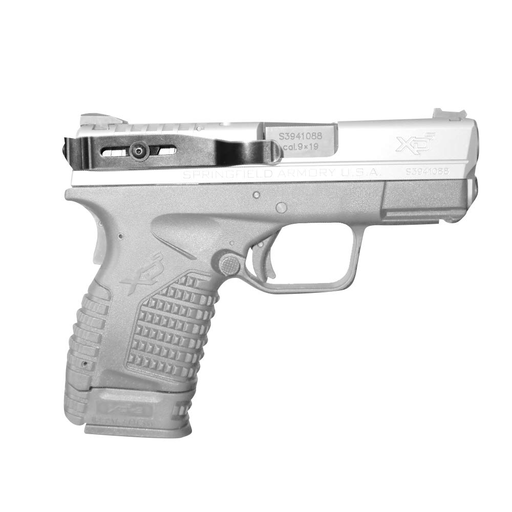 ClipDraw Gun Clip - Low Profile Slim Concealed Carry Holster for Pistols | Easy Installation | Made in USA | Perfect for Everyday Carry & Home Defense