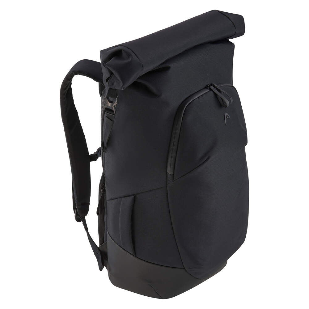 Head Pro X Racquetball Backpack (Black) - Durable Sports Bag for Racquetball Gear, Paddles & Accessories - Perfect for Gym, Court & Travel