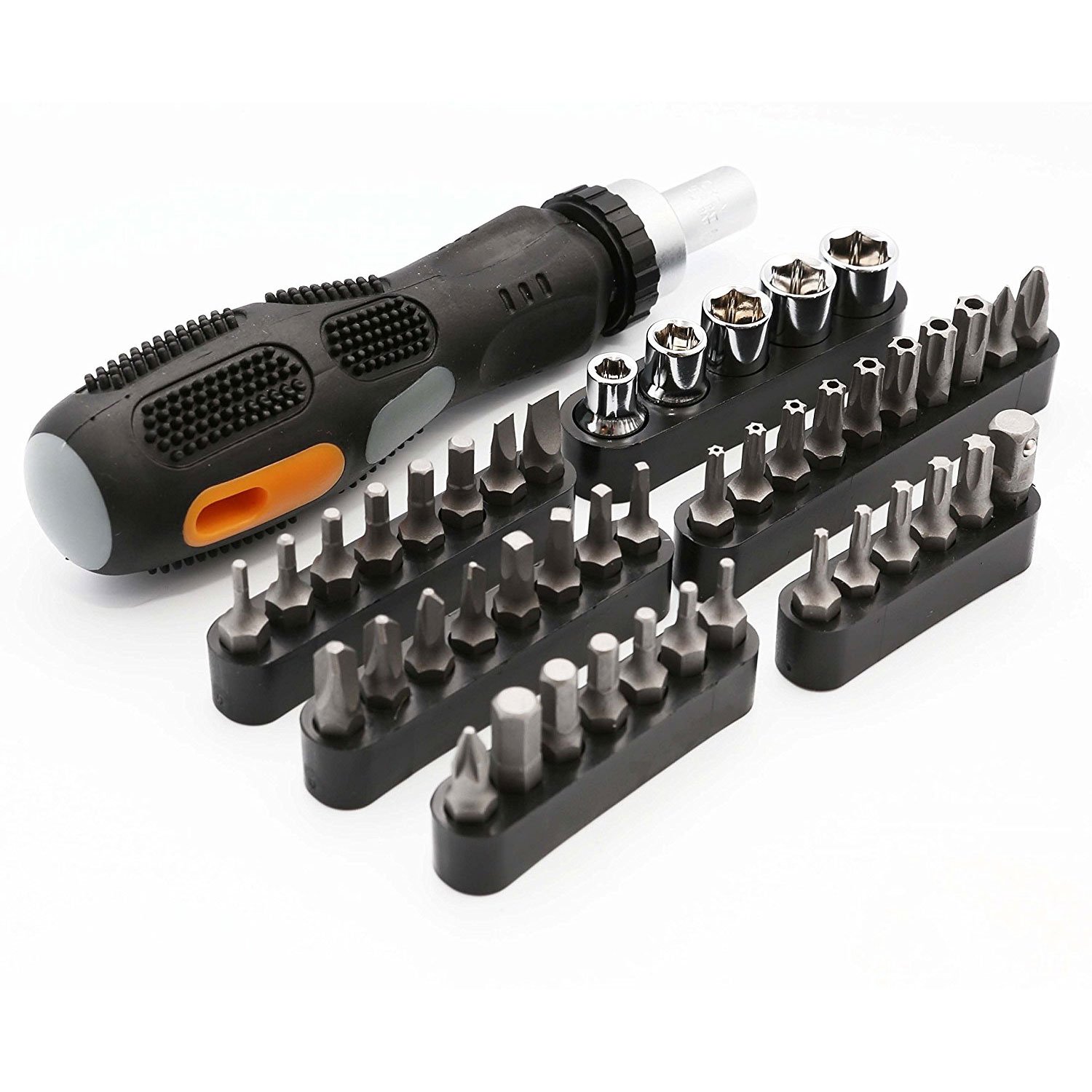 100-Piece Professional Computer Technician Tool Kit for PC Repair, Wiring, Cleaning & Testing | Essential Electronics Maintenance Tools for IT Professionals & DIY Enthusiasts | Perfect for Home, Office & Workshop Use