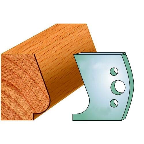 CMT 690.575 Profiled Knives for Shaper Cutters - 1-31/32 Inch Cutting Length, 5/32 Inch Thickness - 2 Pack Set - Perfect for Woodworking & Cabinet Making