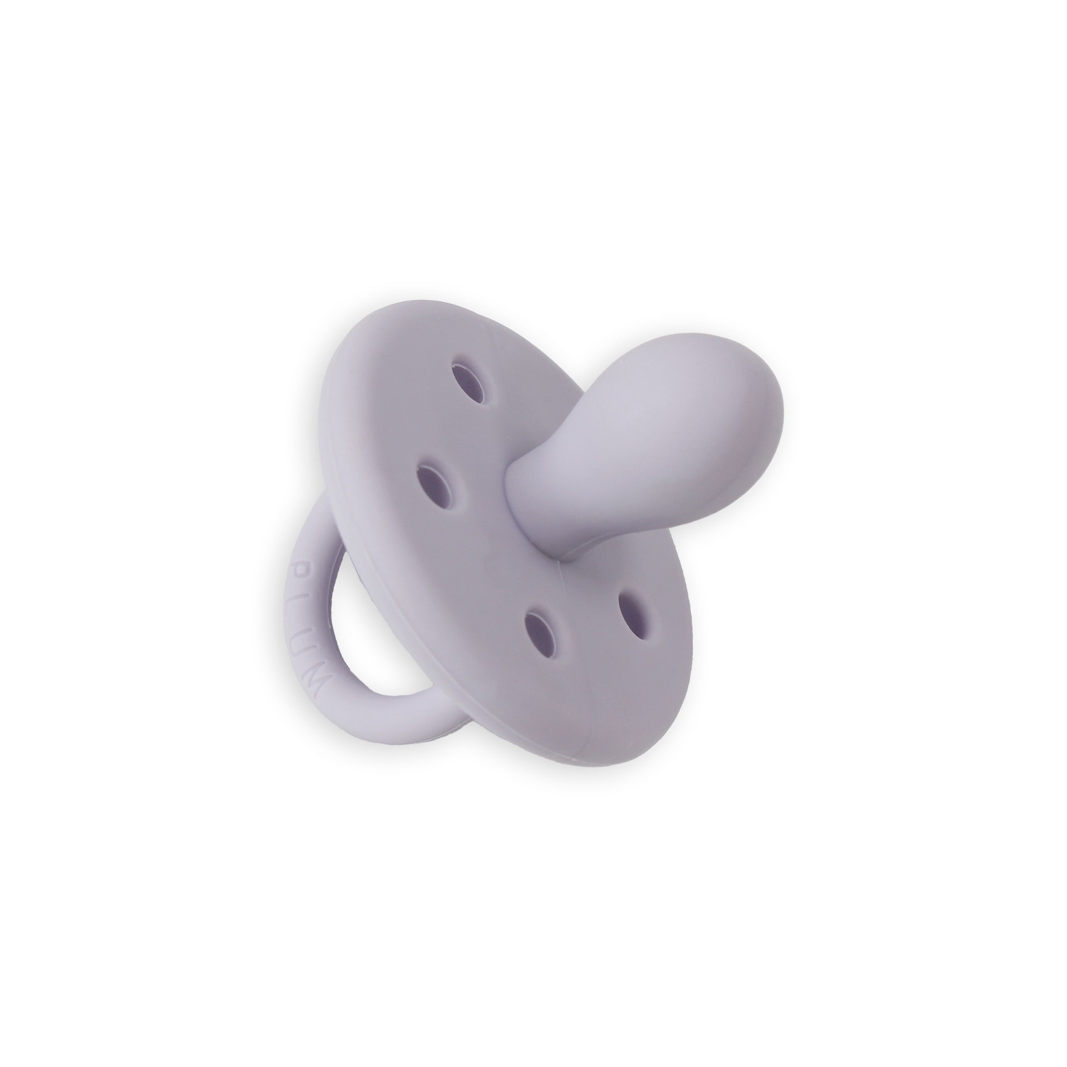 4-Pack Silicone Baby Soothers - Blush, Smokey Lilac, Dusty Berry & Salmon Pink Pacifiers for Newborns & Infants | Perfect for Daycare, Travel & Soothing Teething Pain