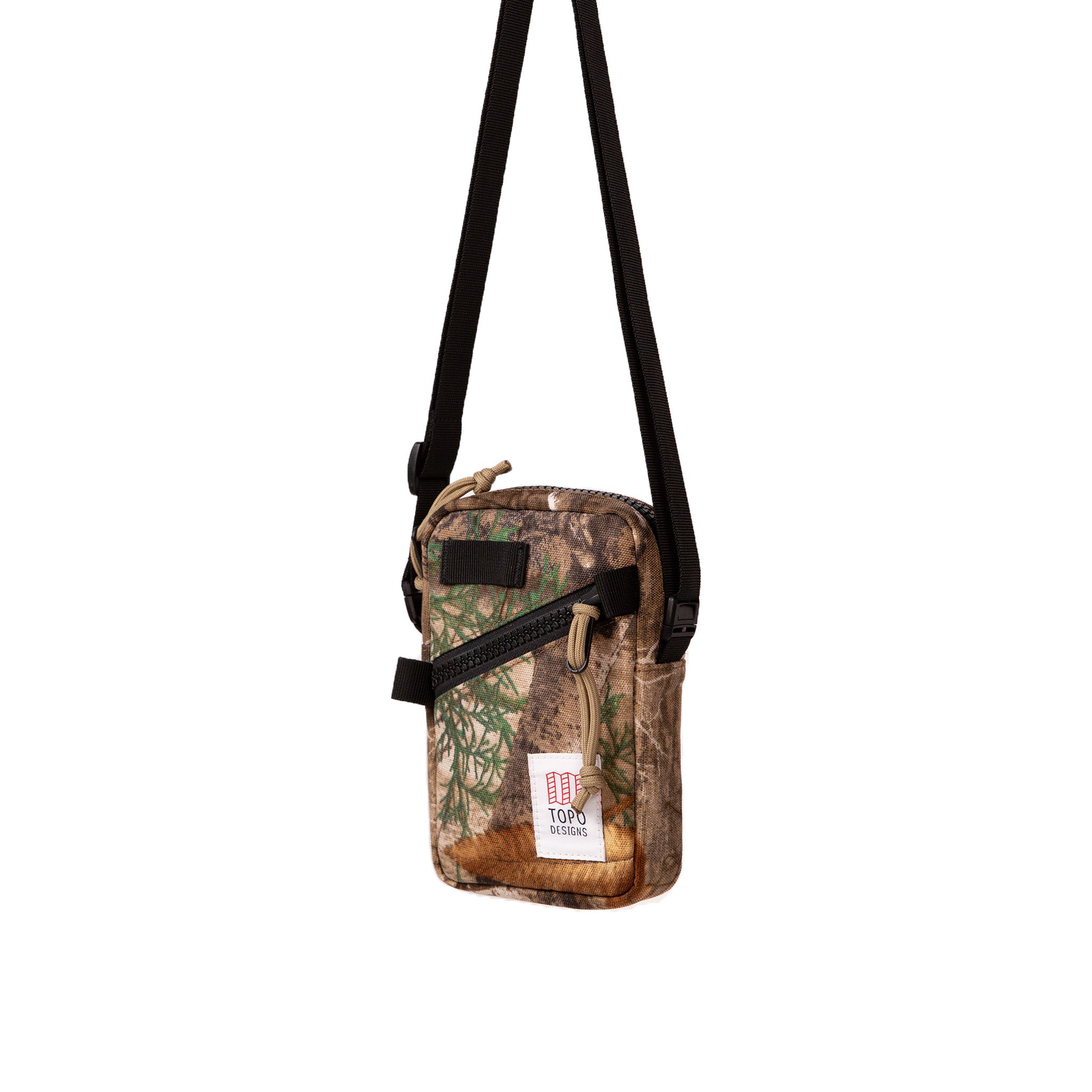 Mini Shoulder Bag - Forest Floor Camo Print Crossbody Purse for Women | Compact & Lightweight | Perfect for Travel, Shopping & Everyday Use