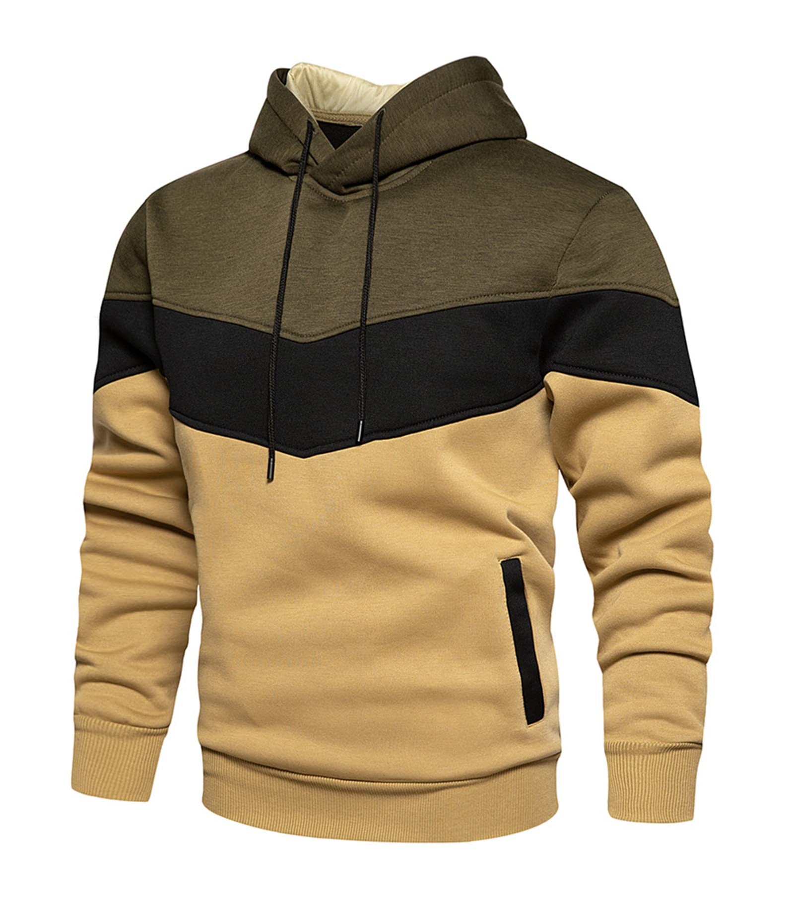 **Men's Athletic Jogging Suits Set - Breathable Tracksuit with Patchwork Design for Running, Gym & Casual Wear**