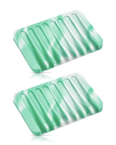 Mint Green & White