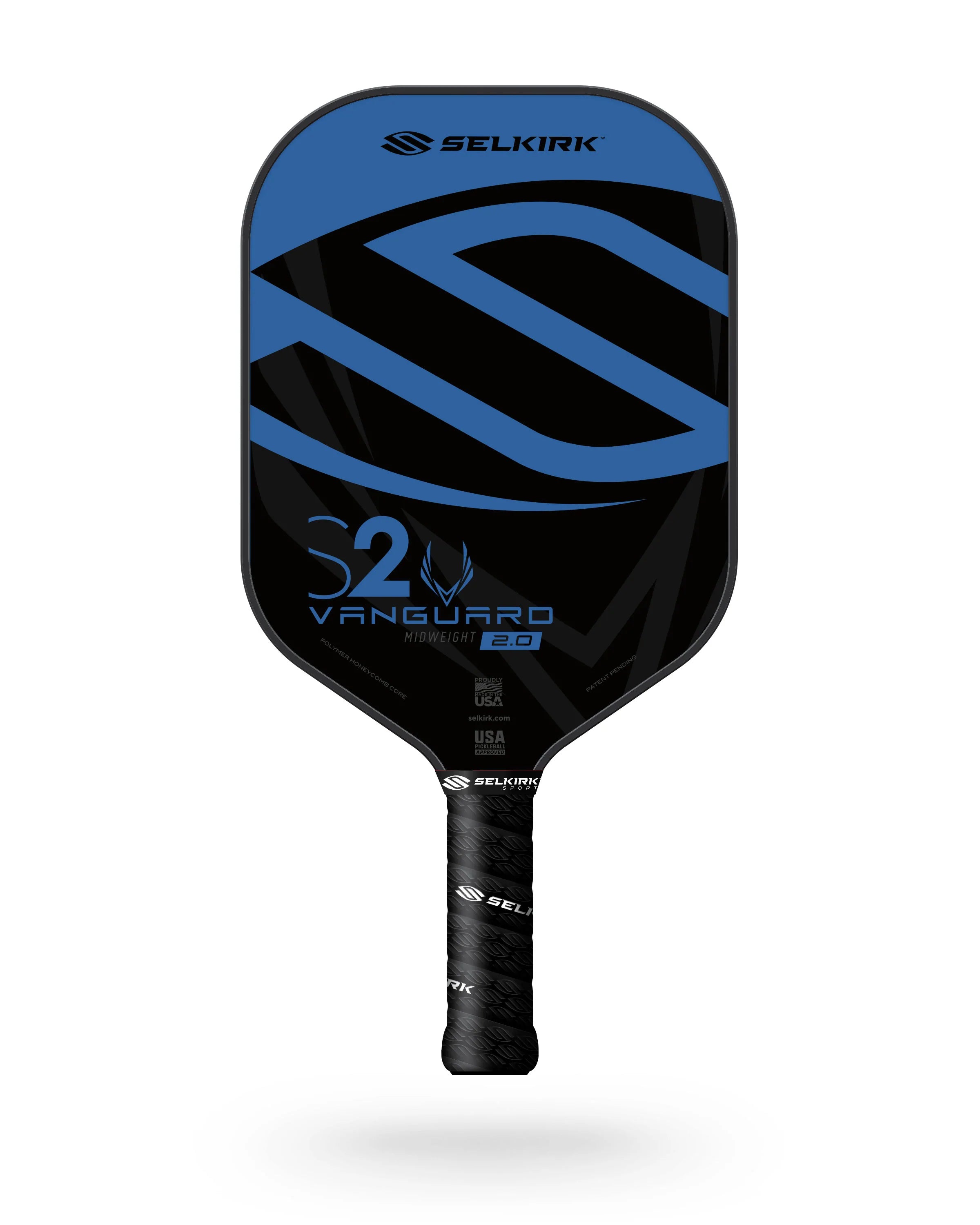 Selkirk Vanguard 2.0 S2 Pickleball Paddle - Premium Carbon Fiber Paddle for Competitive Play | Perfect for Indoor & Outdoor Pickleball Games, Tournaments & Training