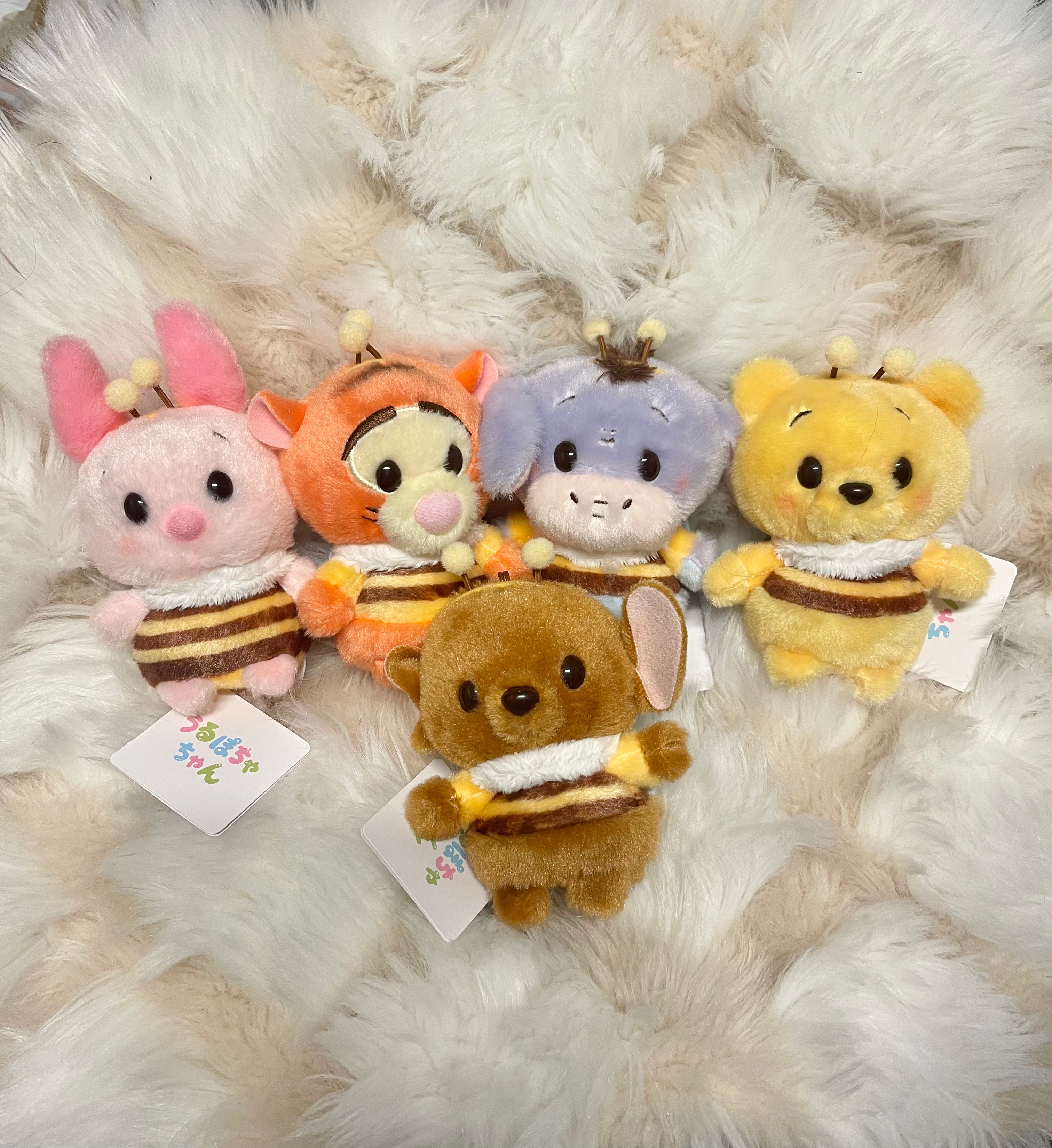 Disney Store Urapochan Winnie the Pooh Mini Plush Stuffed Animal Toy - Cute Collectible Gift for Kids & Disney Fans | Perfect for Bedroom Decor, Birthday Presents & Pooh Bear Lovers