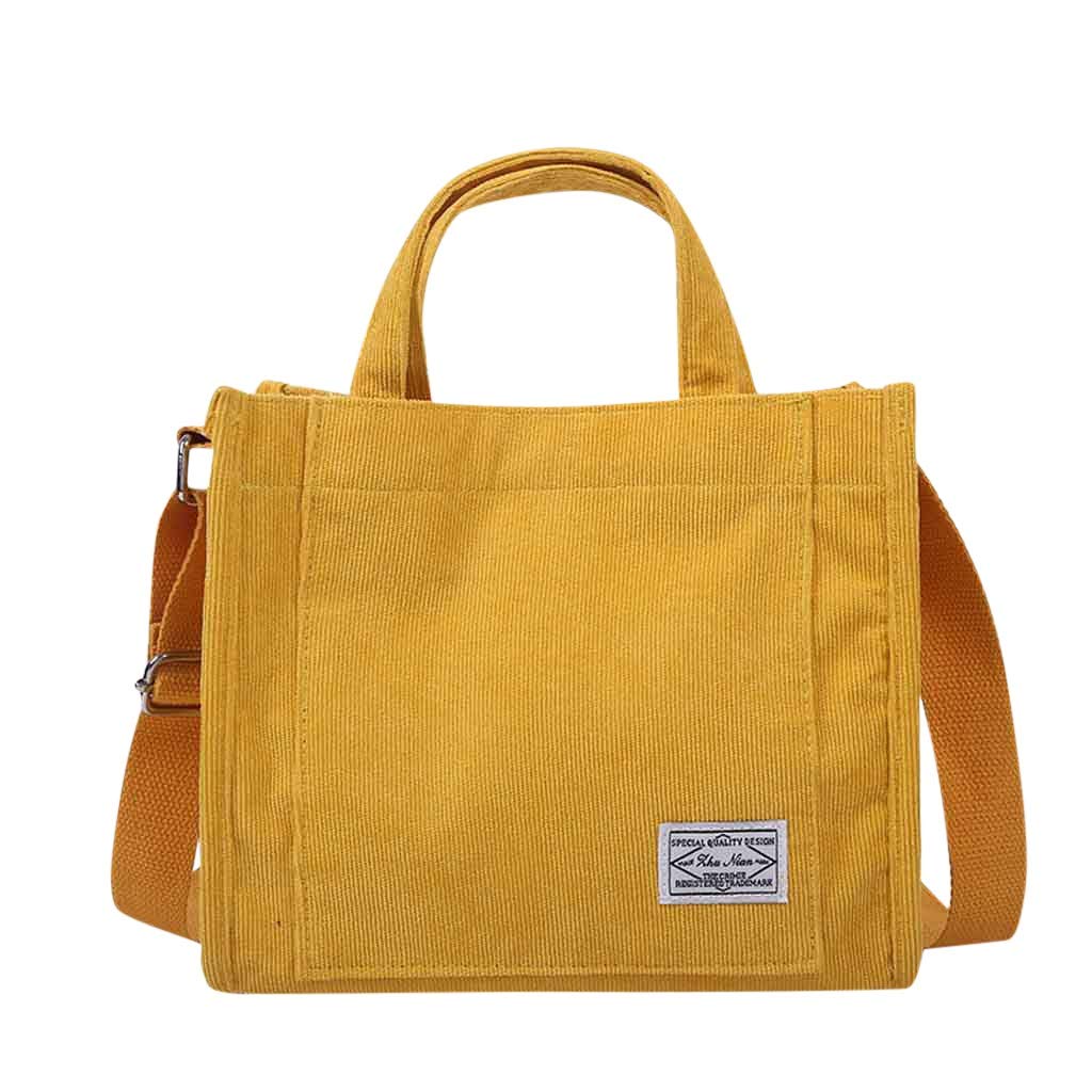 Stylish Large Canvas Tote Bag for Women & Men - Durable Shoulder Bag with Zipper Closure - Perfect for Work, Travel, and Outdoor Activities