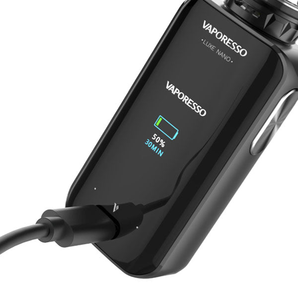 Vaporesso LUXE Nano 80W Pod Mod Kit with SKRR S Mini Tank - Compact & Powerful Vape Starter Kit for Beginners & Advanced Users | Perfect for Travel, Work & Outdoor Activities