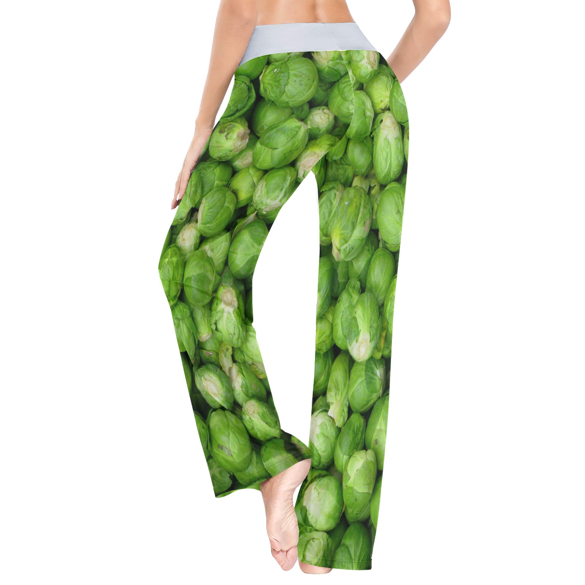 Women's High Waist Palazzo Lounge Pants - Soft Stretchy Drawstring Wide Leg Pajama Pants for Sleeping, Yoga & Home Relaxation