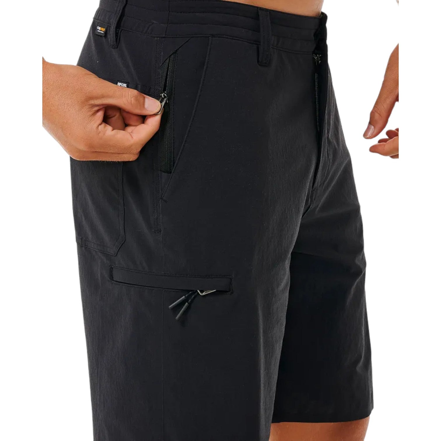 Rip Curl Men's Boardwalk Global Entry Fitted Waist Swim Trunks - Quick-Dry Beach Shorts for Surfing, Swimming & Summer Vacations