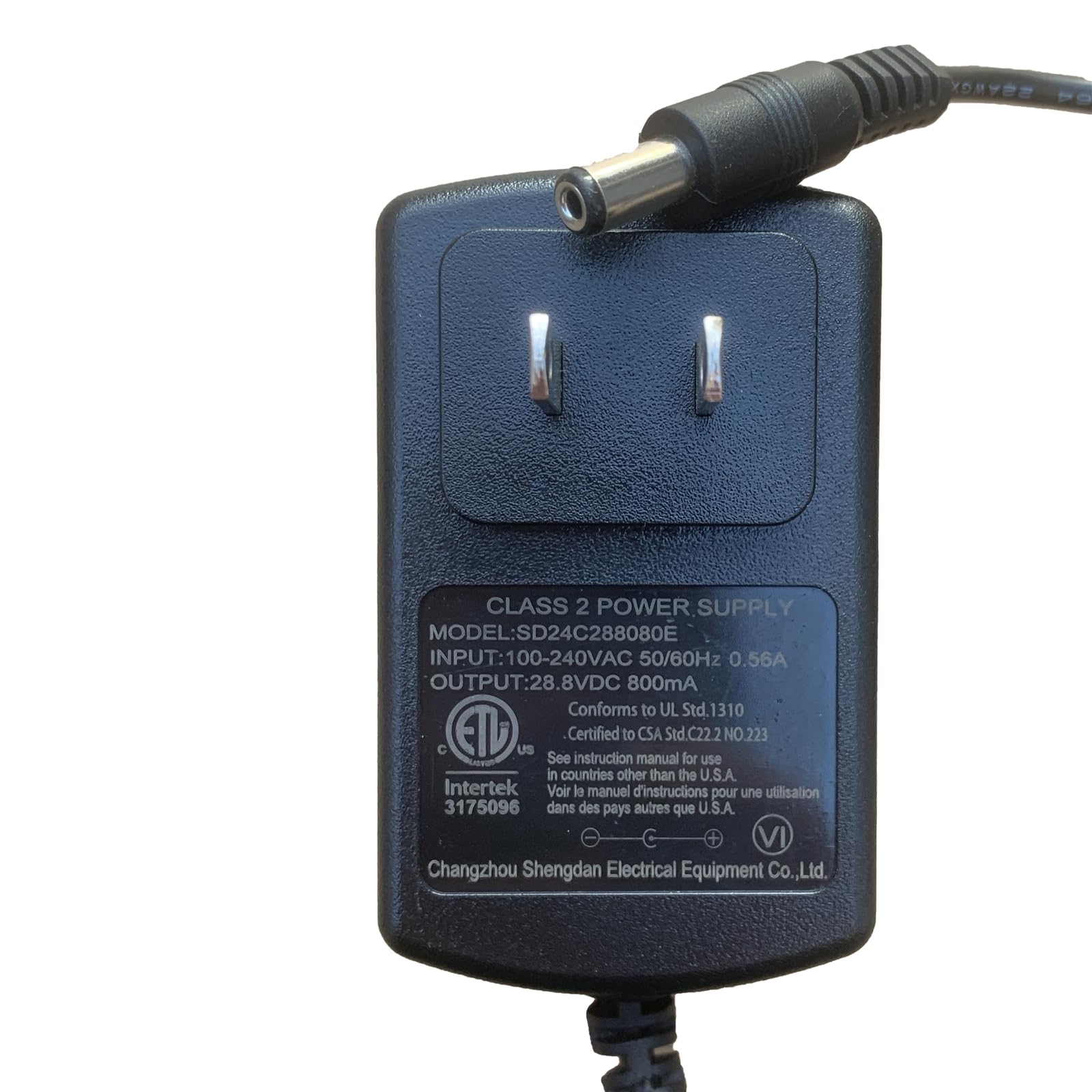 WeeLye 28.8V 800mA Kids Ride-On Car Charger | 24V Round Hole Battery Charger with LED Indicator | Power Adapter for Electric Toy Cars, Ride-On Vehicles & Baby Carriages | Perfect for Home Playtime & Outdoor Adventures