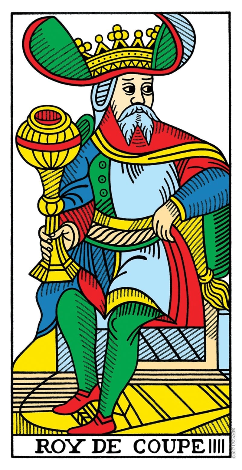 Authentic CBD Tarot De Marseille Deck - Premium French Tarot Cards for Divination, Meditation & Spiritual Guidance - Perfect for Beginners & Professional Readers