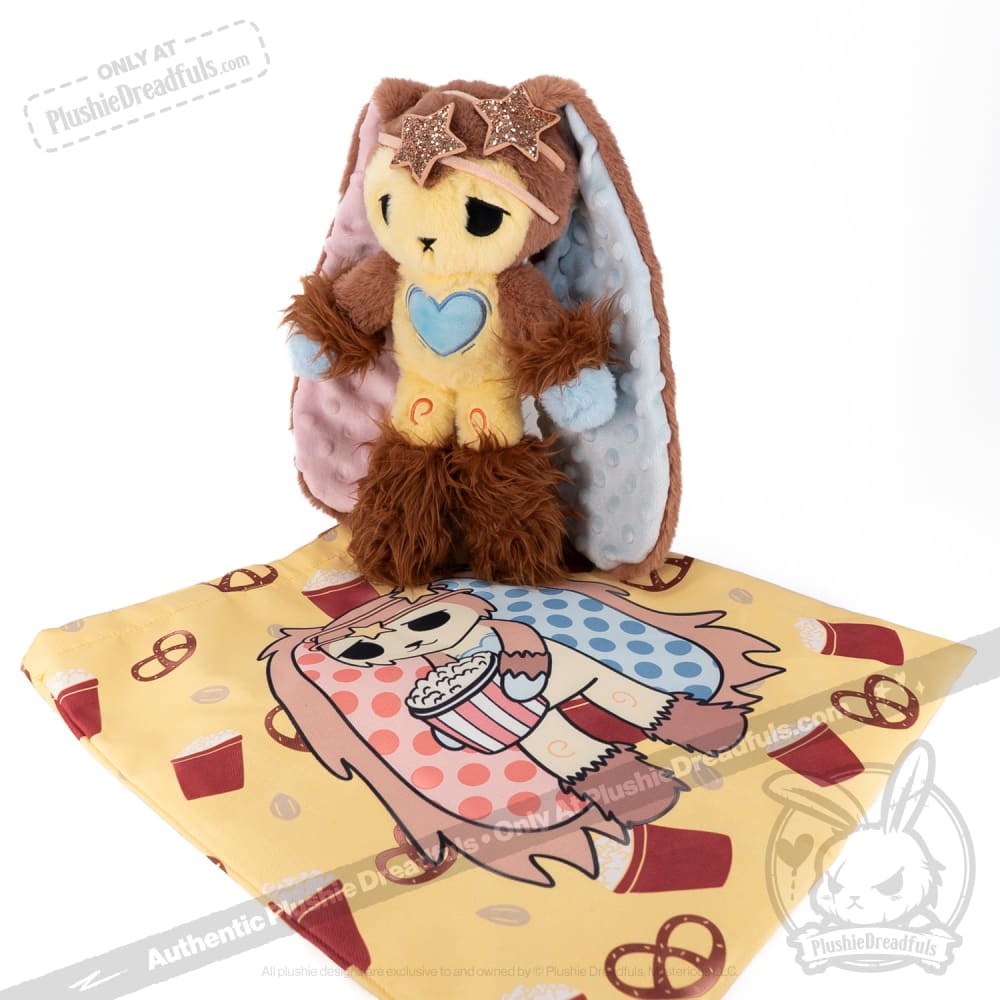Plushie Dreadfuls POTS V2 Rabbit Stuffed Animal - Soft Cuddly Plush Toy for Kids, Anxiety Relief & Comfort, Perfect Gift for Collectors & Stress Relief