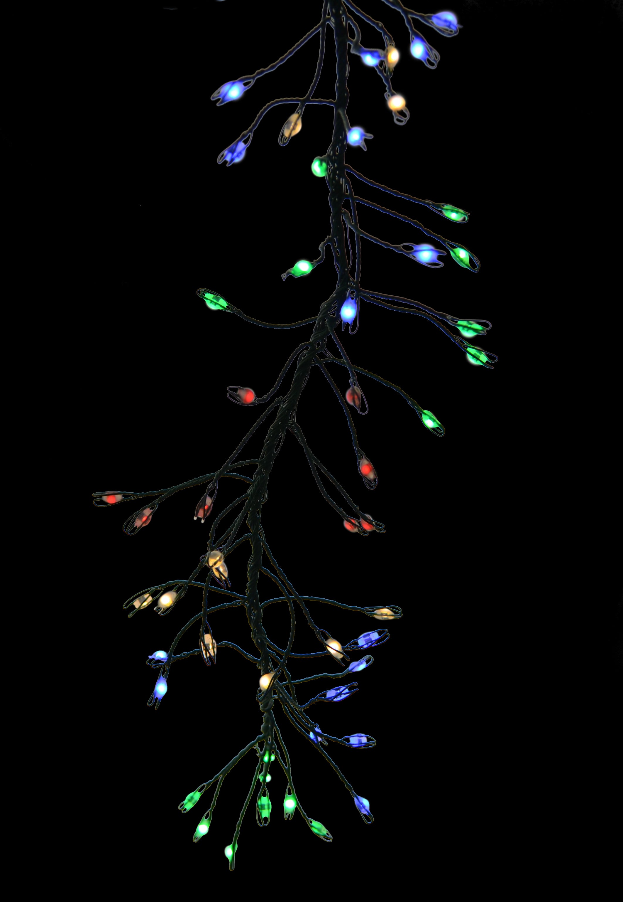 15ft Connectable Big Seed Cluster Micro Lights - Waterproof Fairy String Lights for Indoor/Outdoor Wedding, Party, Garden & Home Decoration