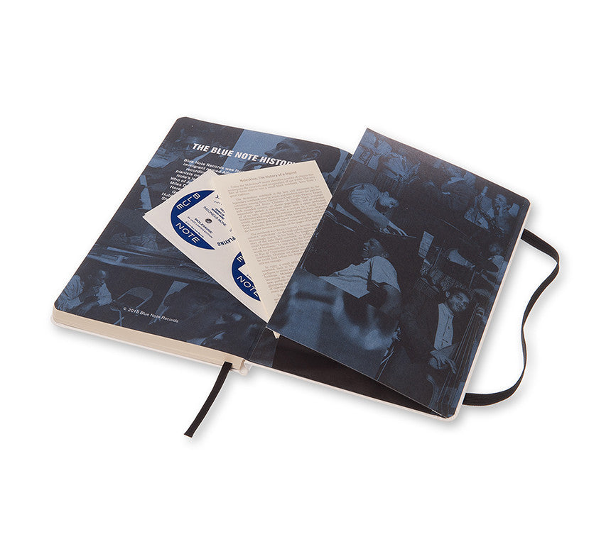 Moleskine Limited Edition Blue Note Notebook - Ruled Hard Cover Journal for Writing, Sketching & Note Taking - Perfect for Students, Artists & Professionals