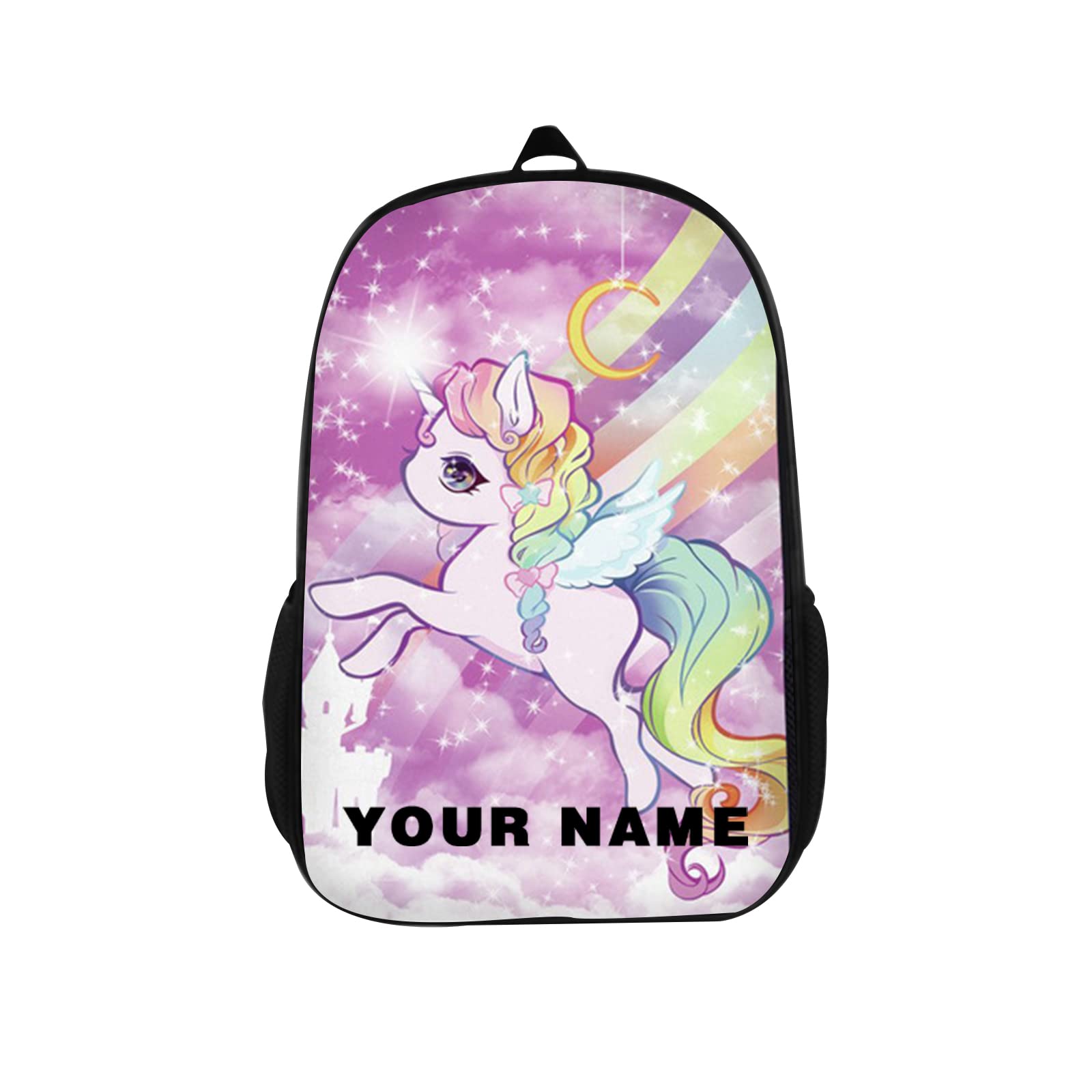 Custom Personalized Backpack with Name - Durable School Bookbag for Kids & Teens | Add Your Name Embroidery | Perfect for School, Travel & Everyday Use