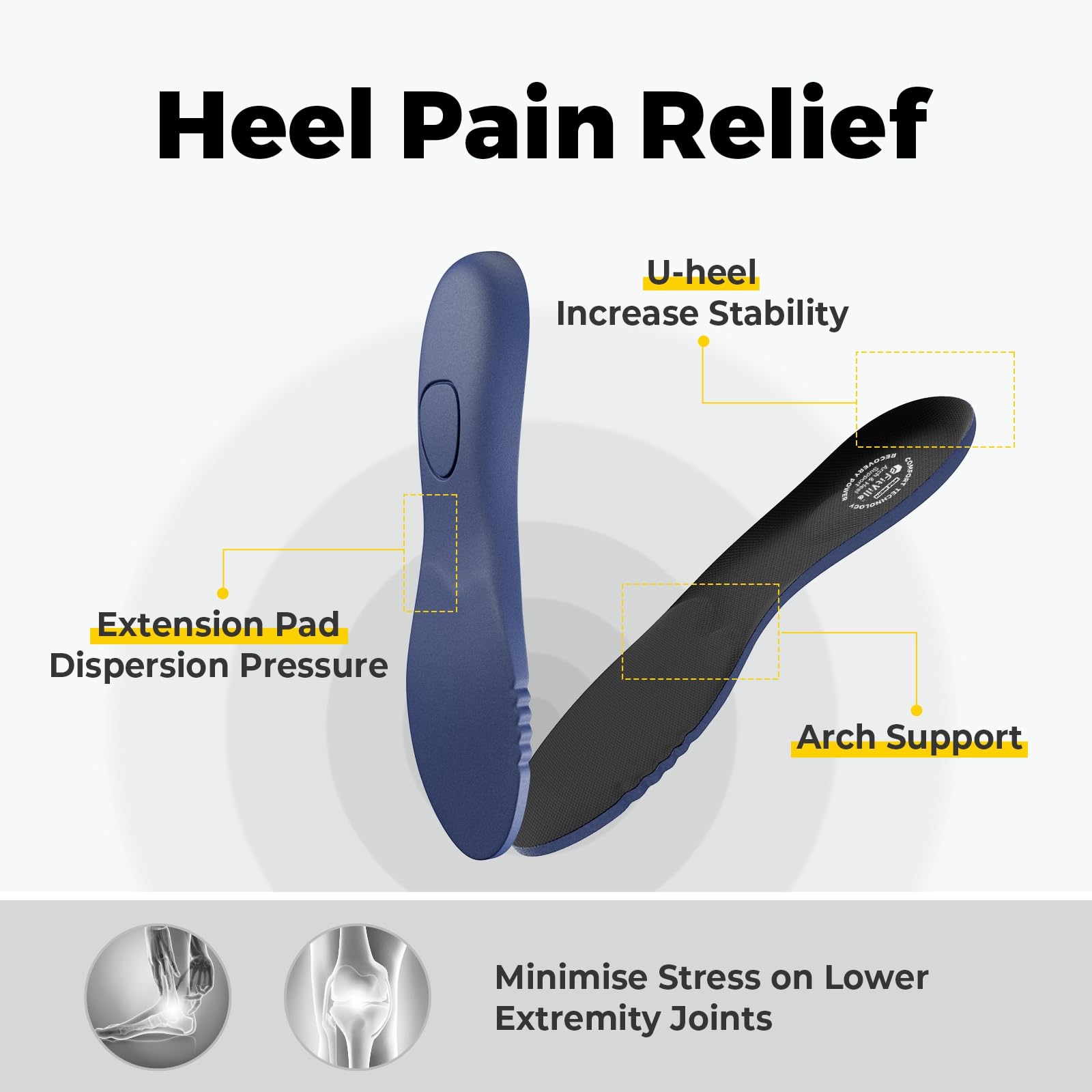 FitVille Men's Wide Waterproof Spiked Golf Shoes - Professional Outdoor Golf Shoes with Arch Support & Heel Pain Relief - Perfect for Walking Courses & Wet Conditions