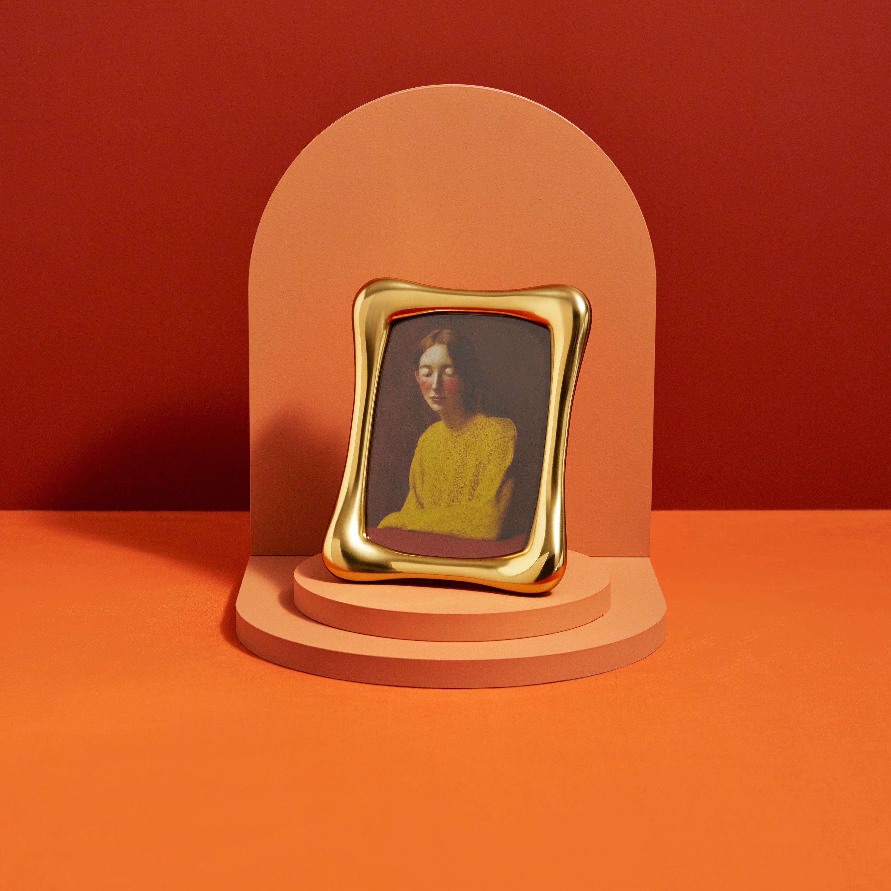 Anton Frame 4x6 Inch Gold Picture Frame - Perfect for Wall Decor, Tabletop Display, and Photo Gifts