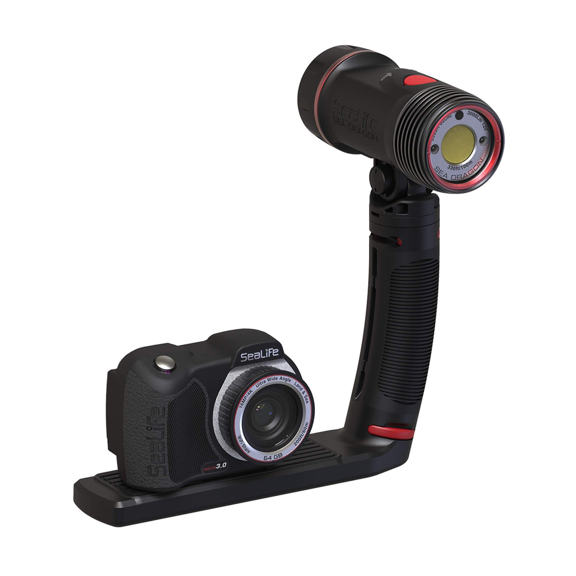 Sealife Micro 3.0 Pro 3000 Underwater Digital Camera Set with Waterproof Housing - Perfect for Scuba Diving, Snorkeling & Marine Photography