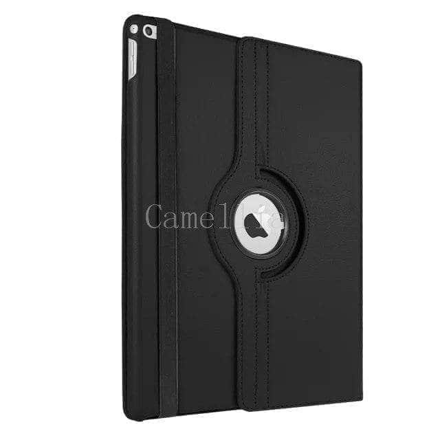 Apple iPad Pro (2015) Genuine Leather 360° Rotating Stand Smart Case - Perfect for Home, Office & Travel Use
