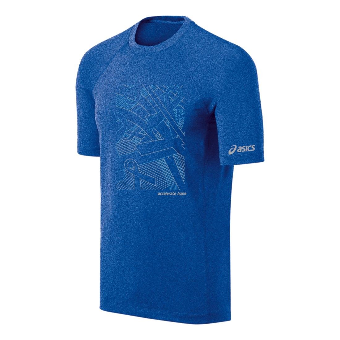 ASICS Men's Floating Ribbons Short Sleeve T-Shirt - Lightweight Athletic Tee for Running, Gym & Casual Wear