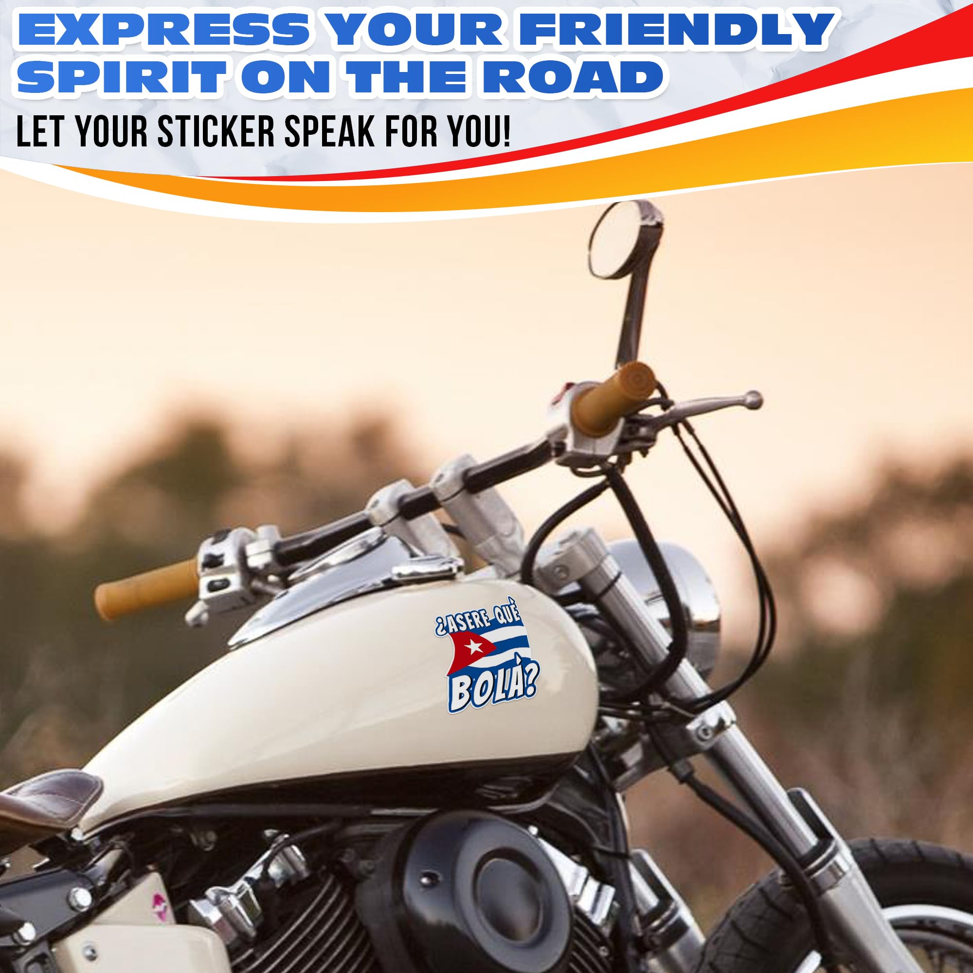 Cuban Flag Stickers 3-Pack - 3